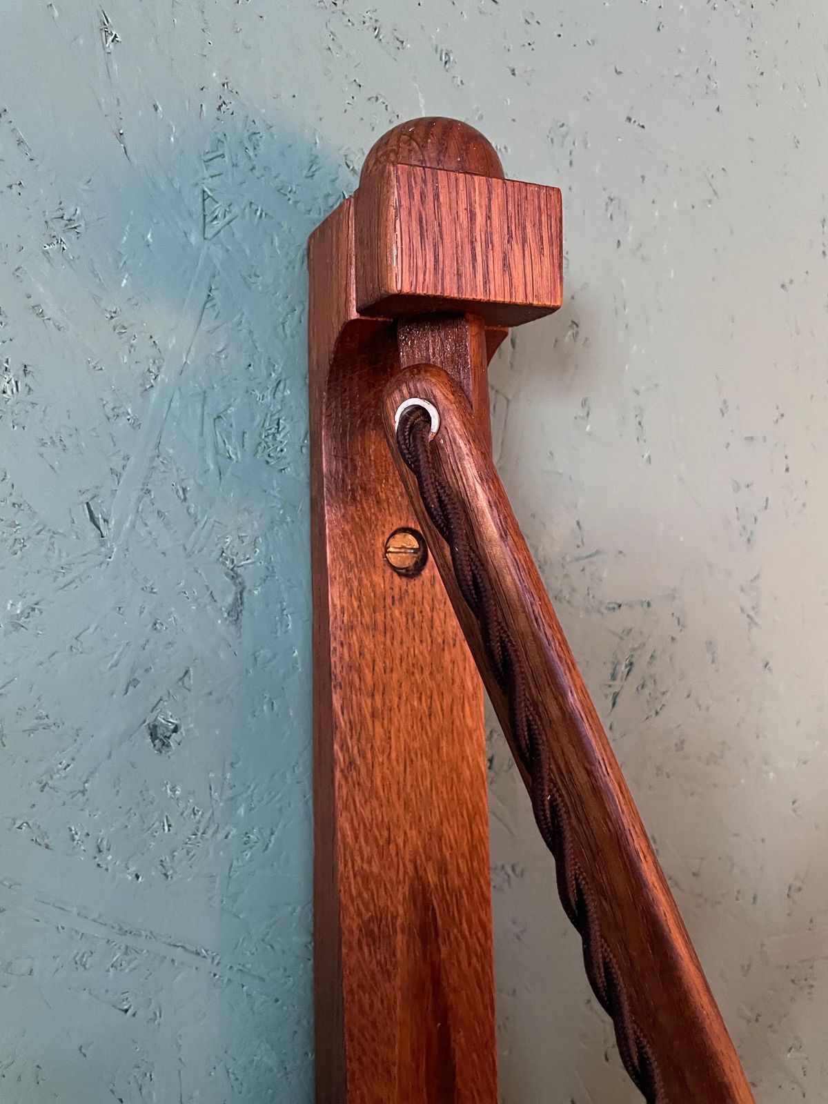 Vintage Le Klint Scissor Lamp In Oak From The 1960s photo vintage