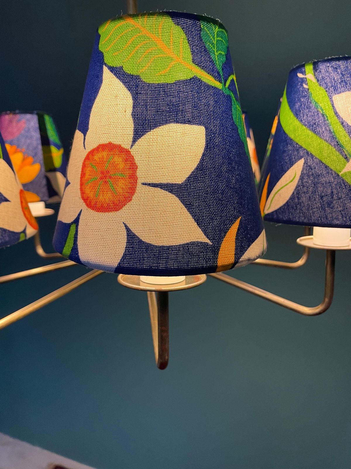 A Mid Century Chandelier By Th Valentiner For Poul Dinesen Of Denmark photo buy