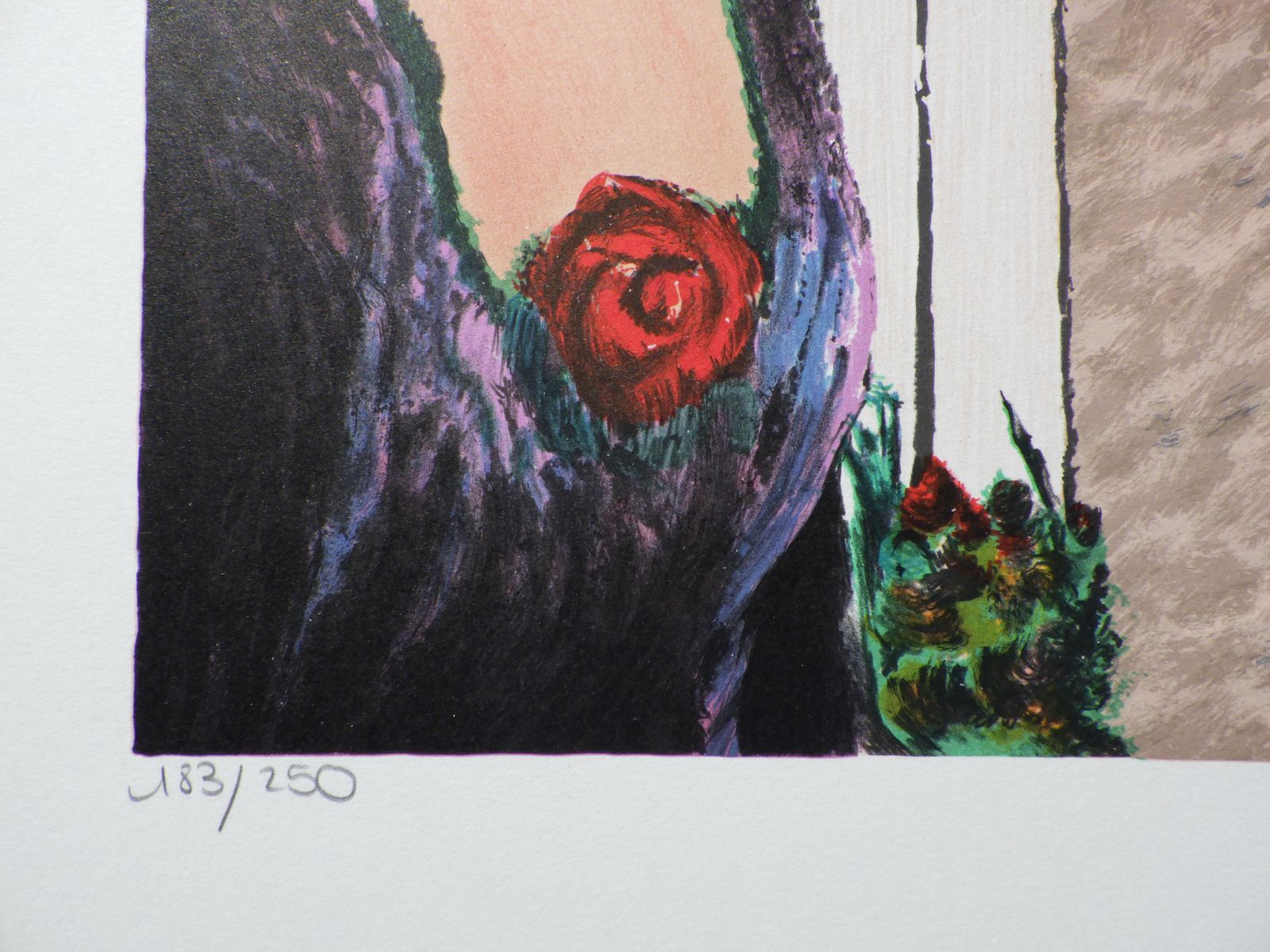 Ramon Dilleydeauville : Twenties Elegant    Original Lithograph, Handsigned & Ltd /2501982 photo Art