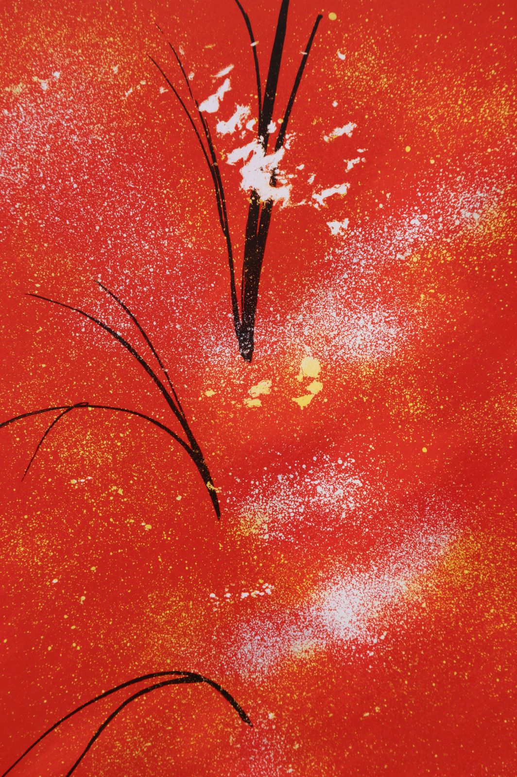 photo furniture Serge Lassushorses : Riders And Blood Forest   Original Lithograph, Handsigned & Ltd /6001982