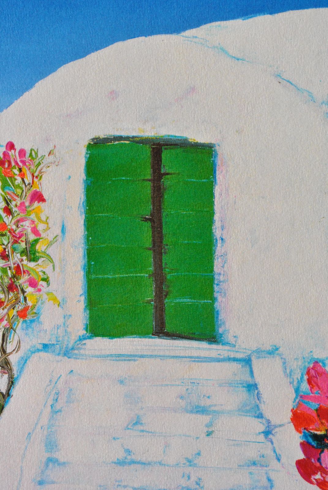 Serge Fenechriviera : View On Cyclades   Original Lithograph, Handsigned & Ltd /3901982 photo vinterior