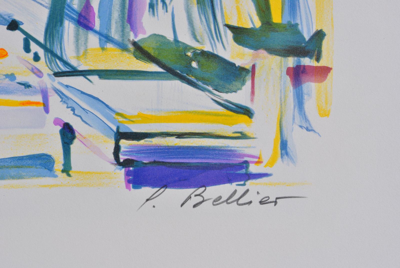 Pierre Bellierriviera : Negresco Palace   Original Lithograph, Handsigned & Ltd /2501982 photo Art