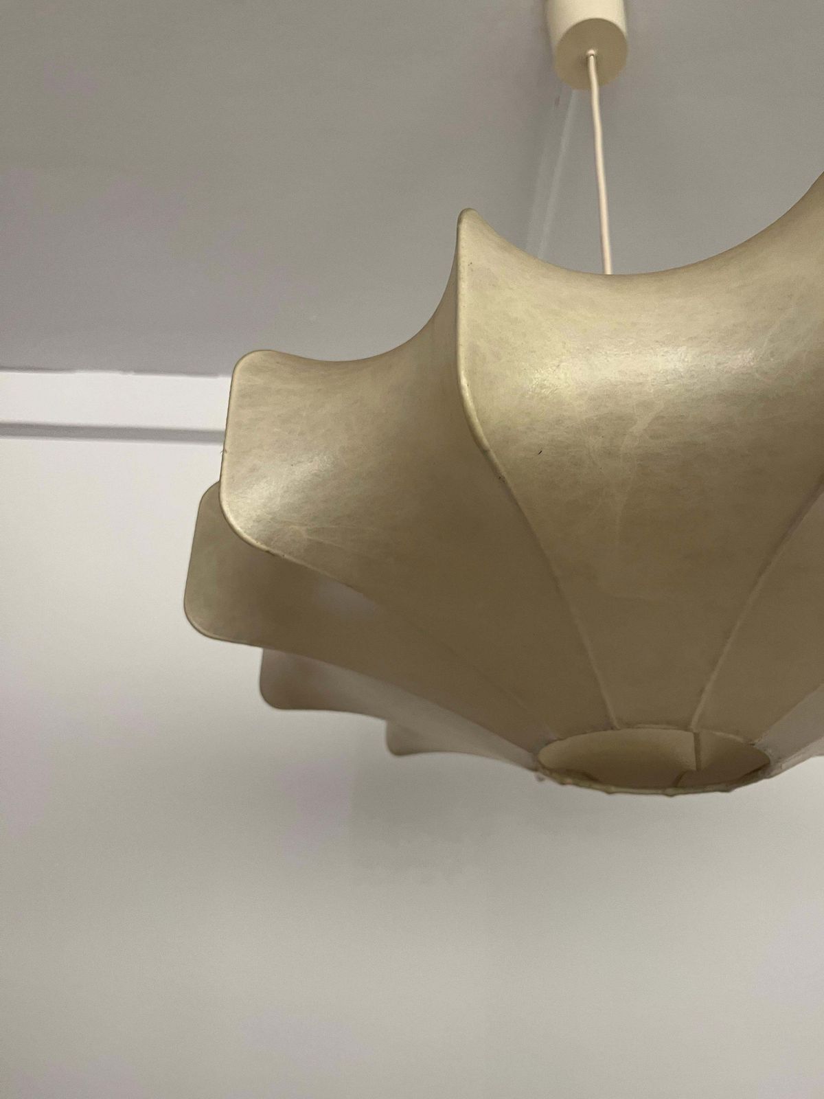 photo buy German Mid Century "Cocoon" Chandelier By Goldkant Leuchten, 1960s