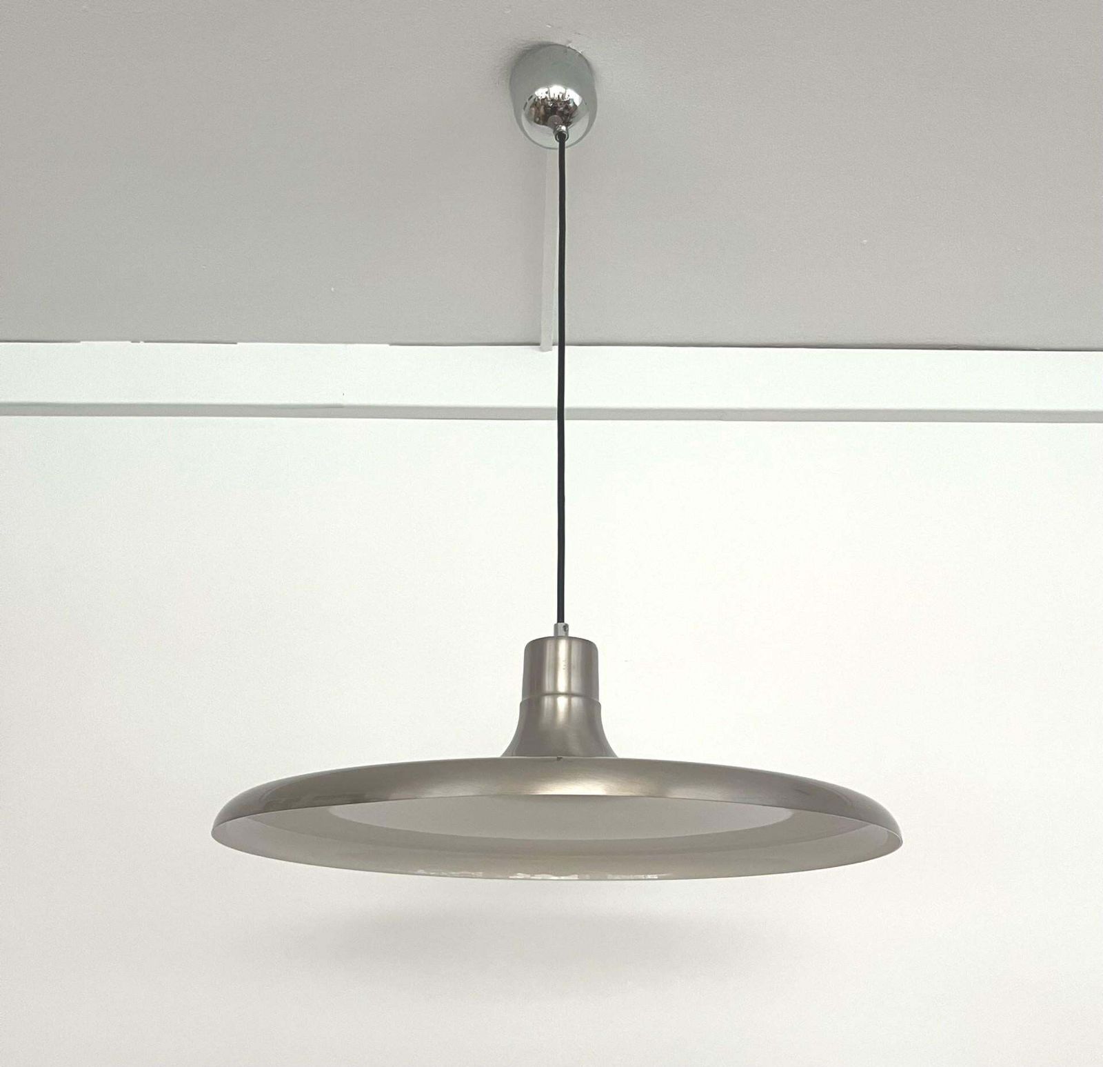 Mid Century Metal Chandelier By Leonardo Marelli For Estiluz, 1970s photo furniture