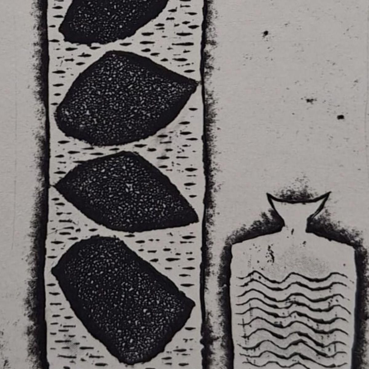 Jerzy Dmitrukthe Cure For The Pain Of Existence   21st Century, Contemporary Etching2018 photo vinterior