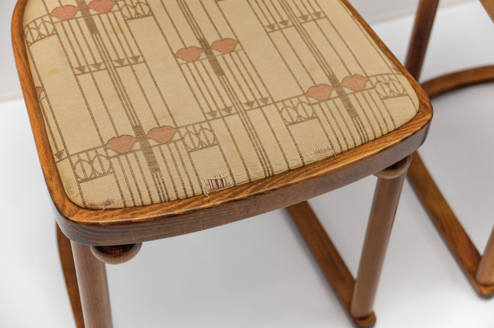 photo furniture Set Of 4 Bat Chairs By Josef Hoffmann For Wittmann Austria