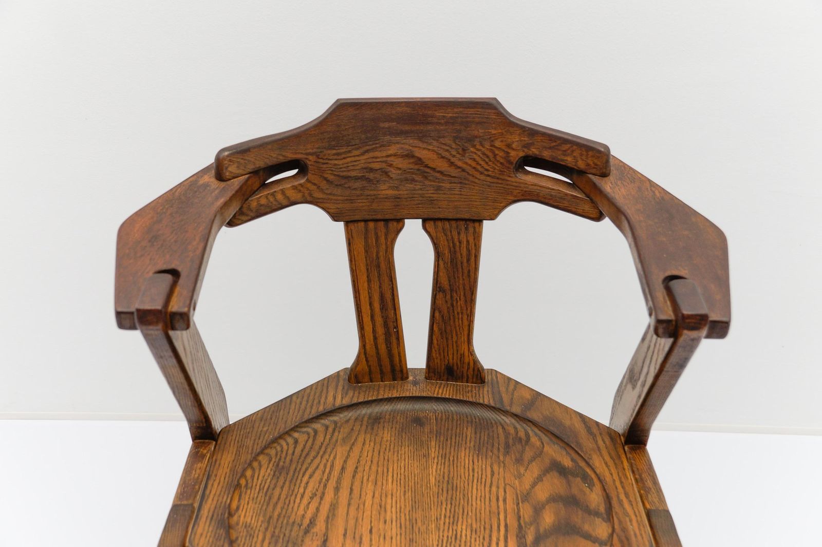 photo furniture French Provincial Oak Chair, 1960s Mid Century Modern