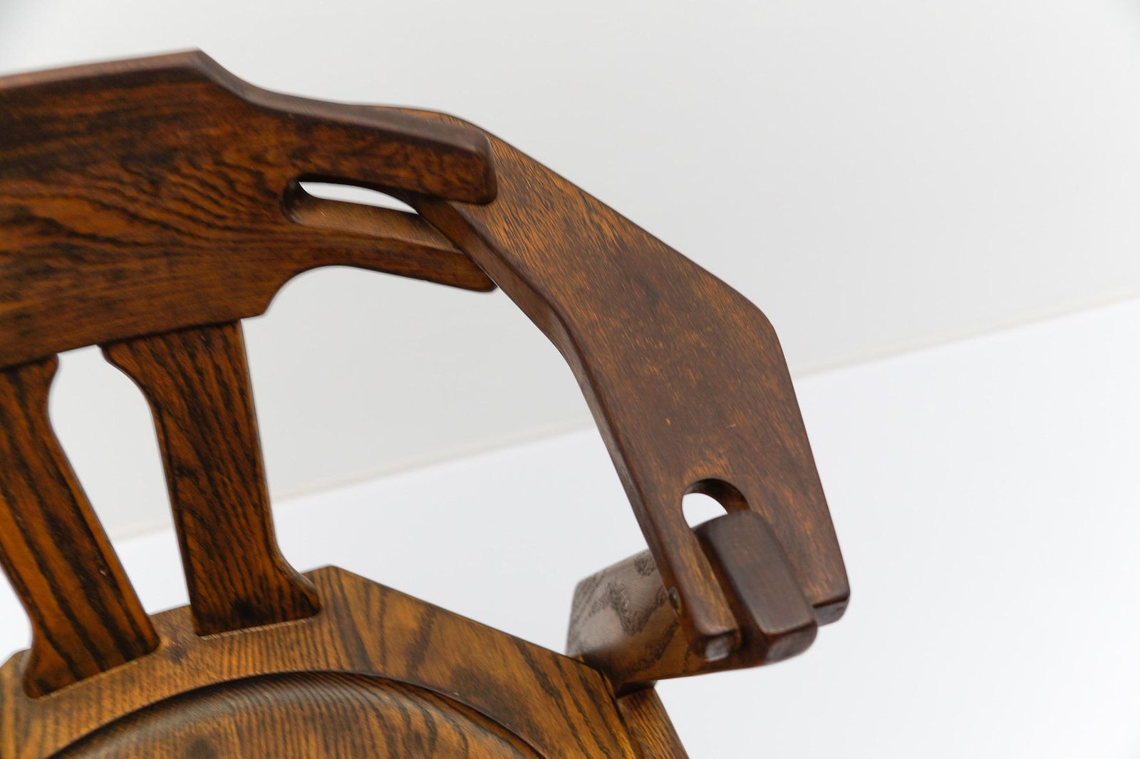photo buy French Provincial Oak Chair, 1960s Mid Century Modern