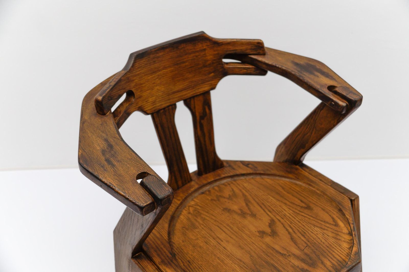 photo buy French Provincial Oak Chair, 1960s Mid Century Modern