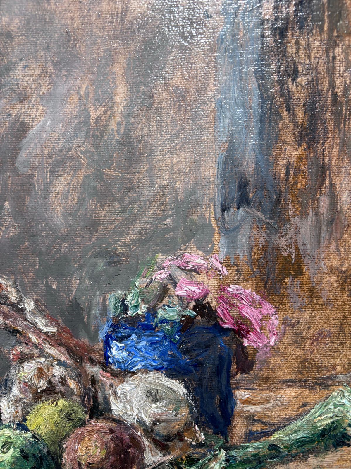 Enzo Faraoni" Natura Morta Con Fiori " Olio Su Compensato Cm. 50 X 70 1981 photo buy