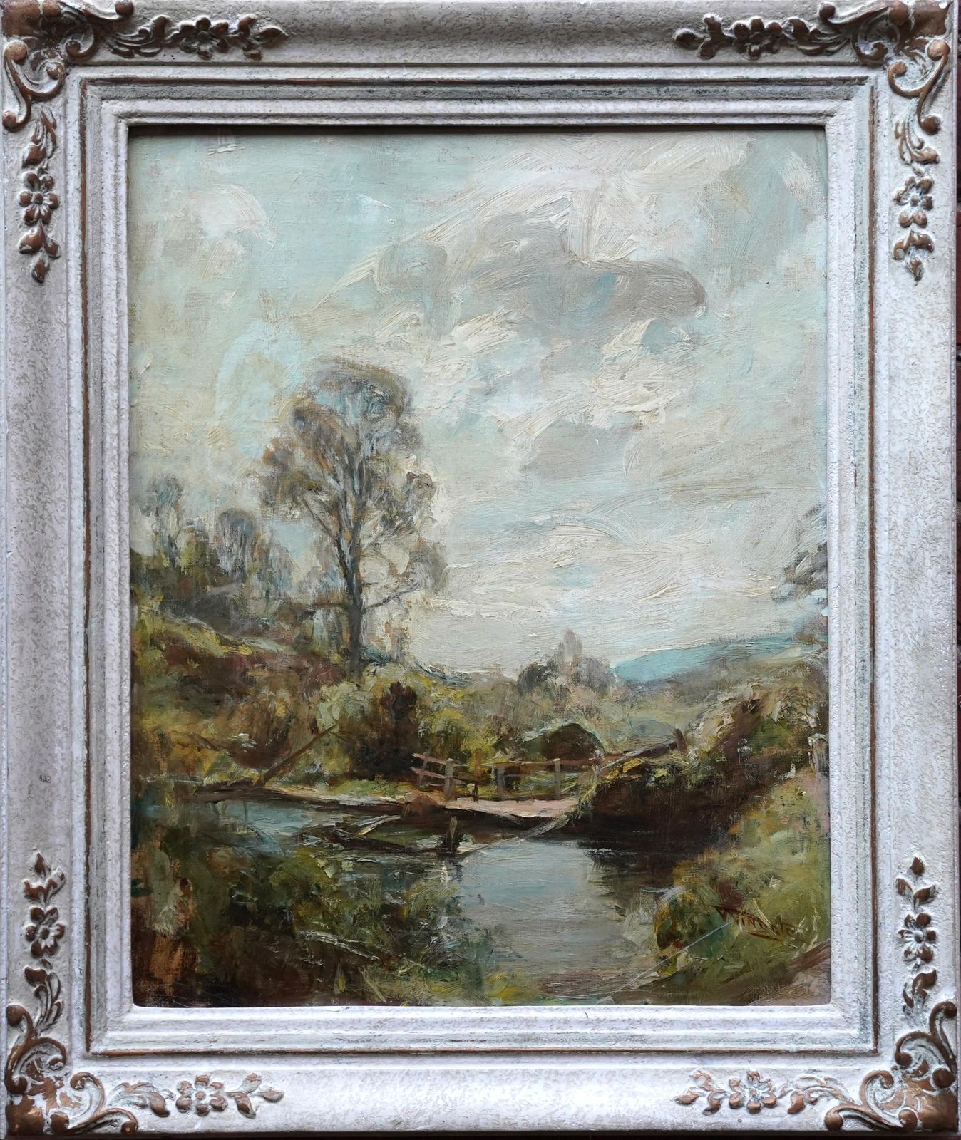 Charles Lawton Wingatescottish Landscape   Scottish Victorian Impressionist Art Oil Painting Scotlandcirca 1890