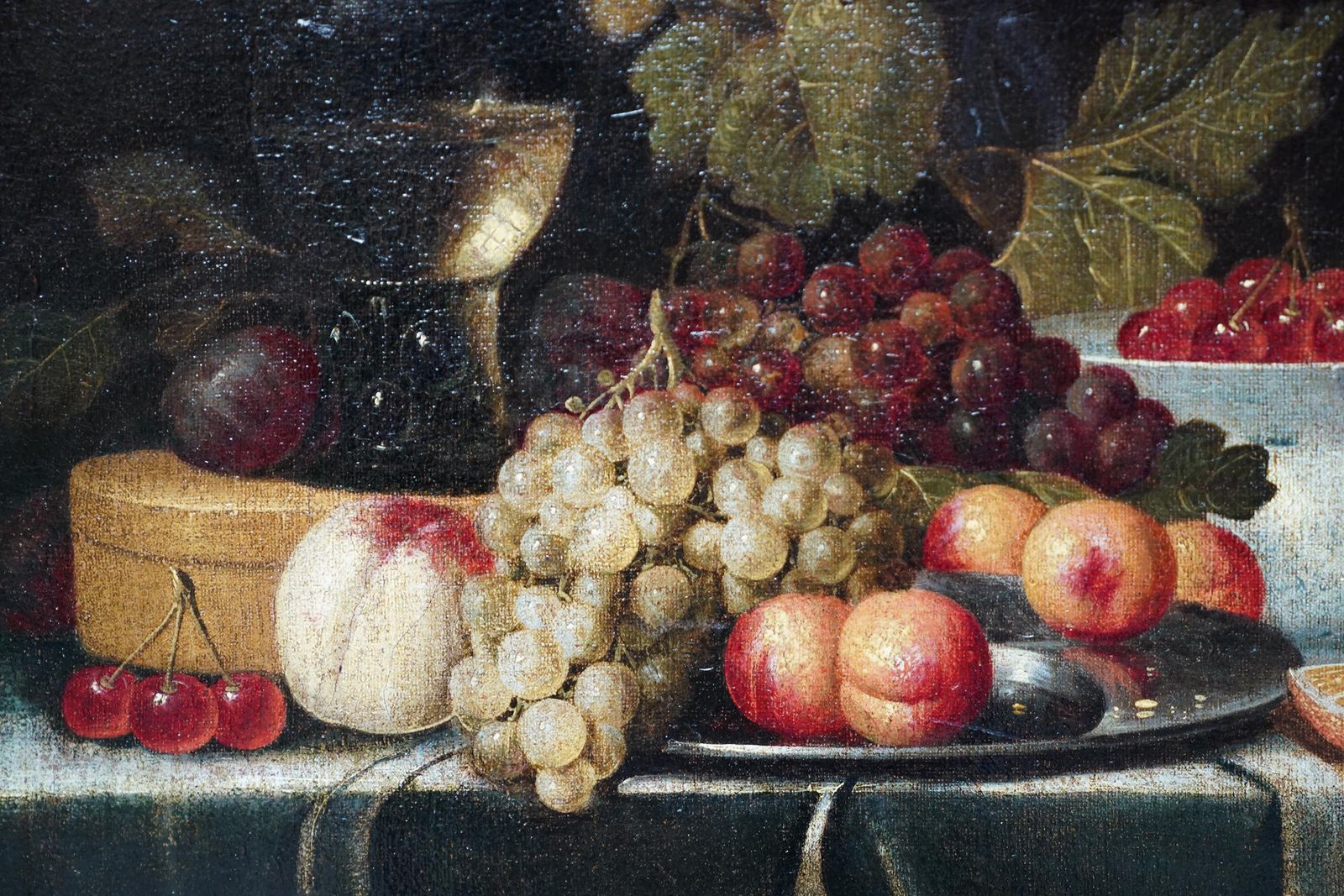 Still Life Of Fruit   Dutch 17th Century Art Old Master Still Life Oil Paintingcirca 1660 photo 8664.0