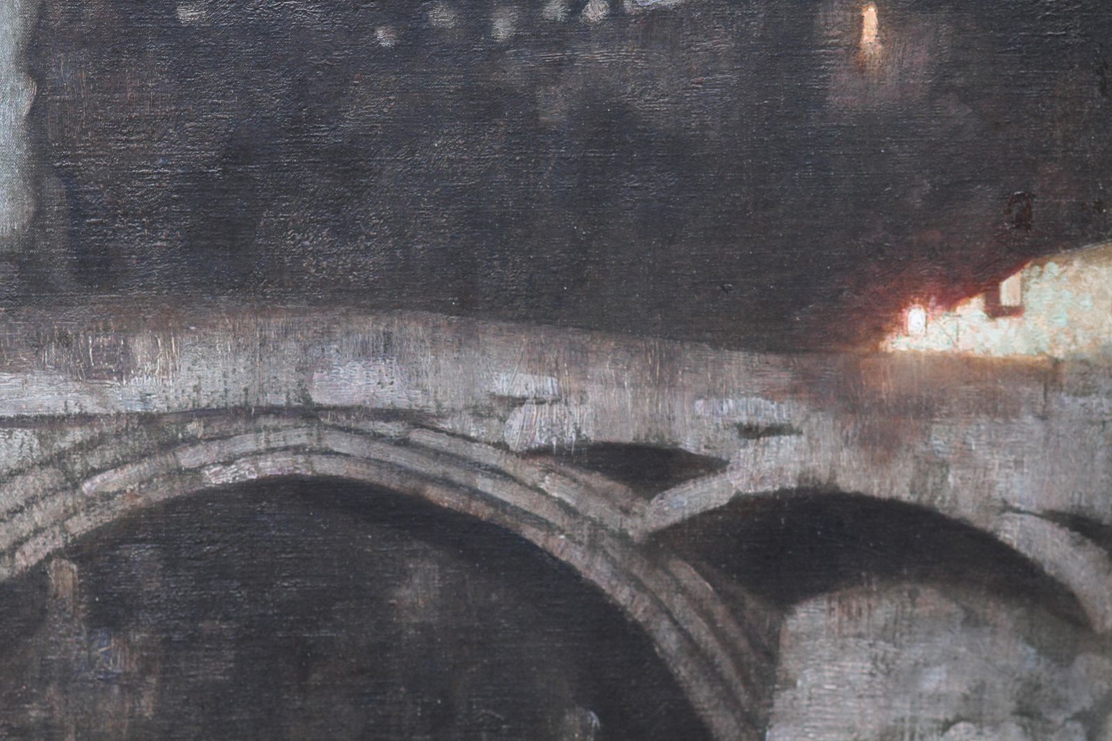 Harold Speed Alcantara Bridge Toledo   British Victorian Art Spanish Landscape Oil Painting1894 photo buy