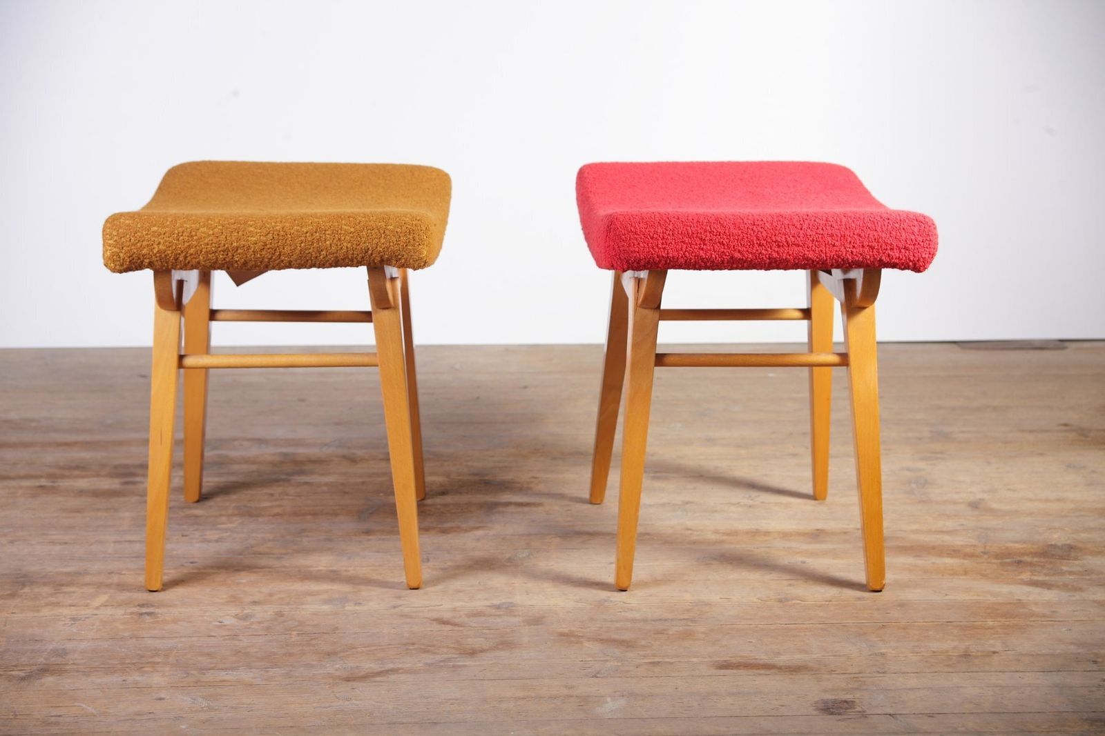 Mid Century Stools From Znz, Former Czechoslovakia, 1970s, Set Of 2 photo Furniture
