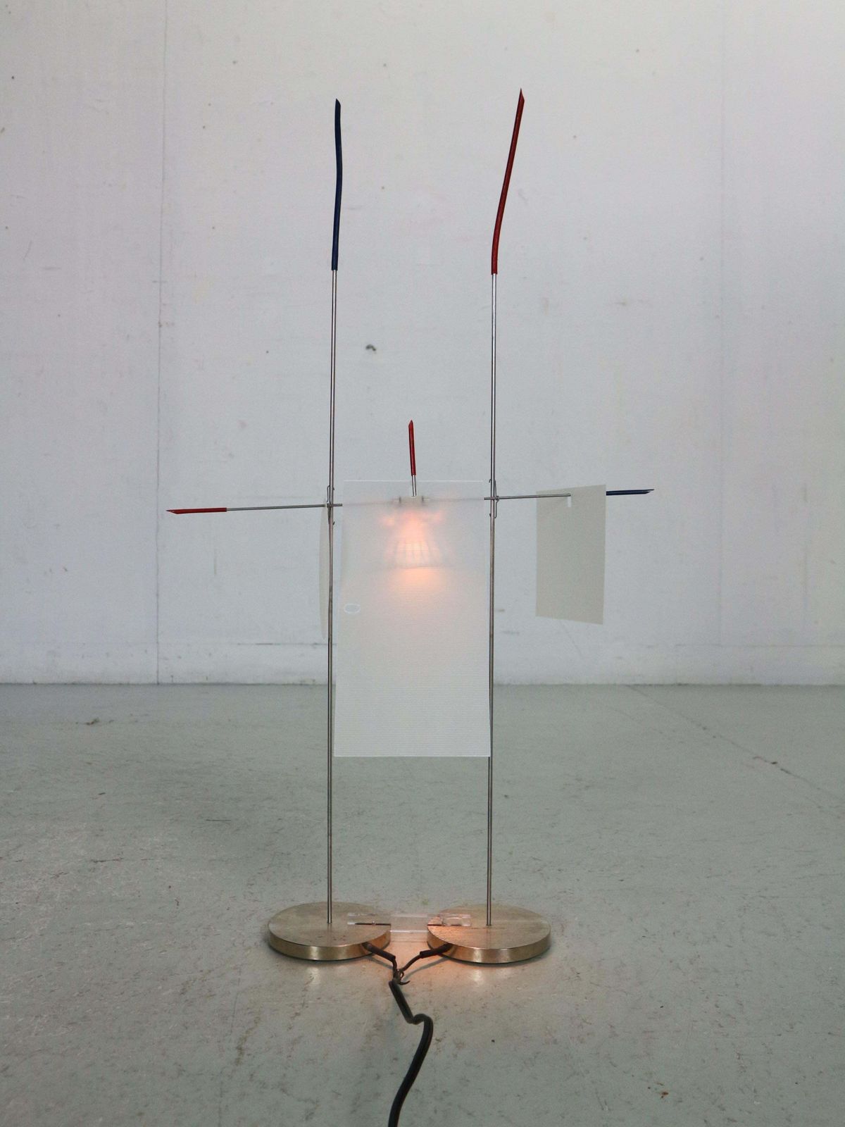 Lighting Ingo Maurer 'Fukushu' Table Lamp & Original Box, 1980 Germany photo