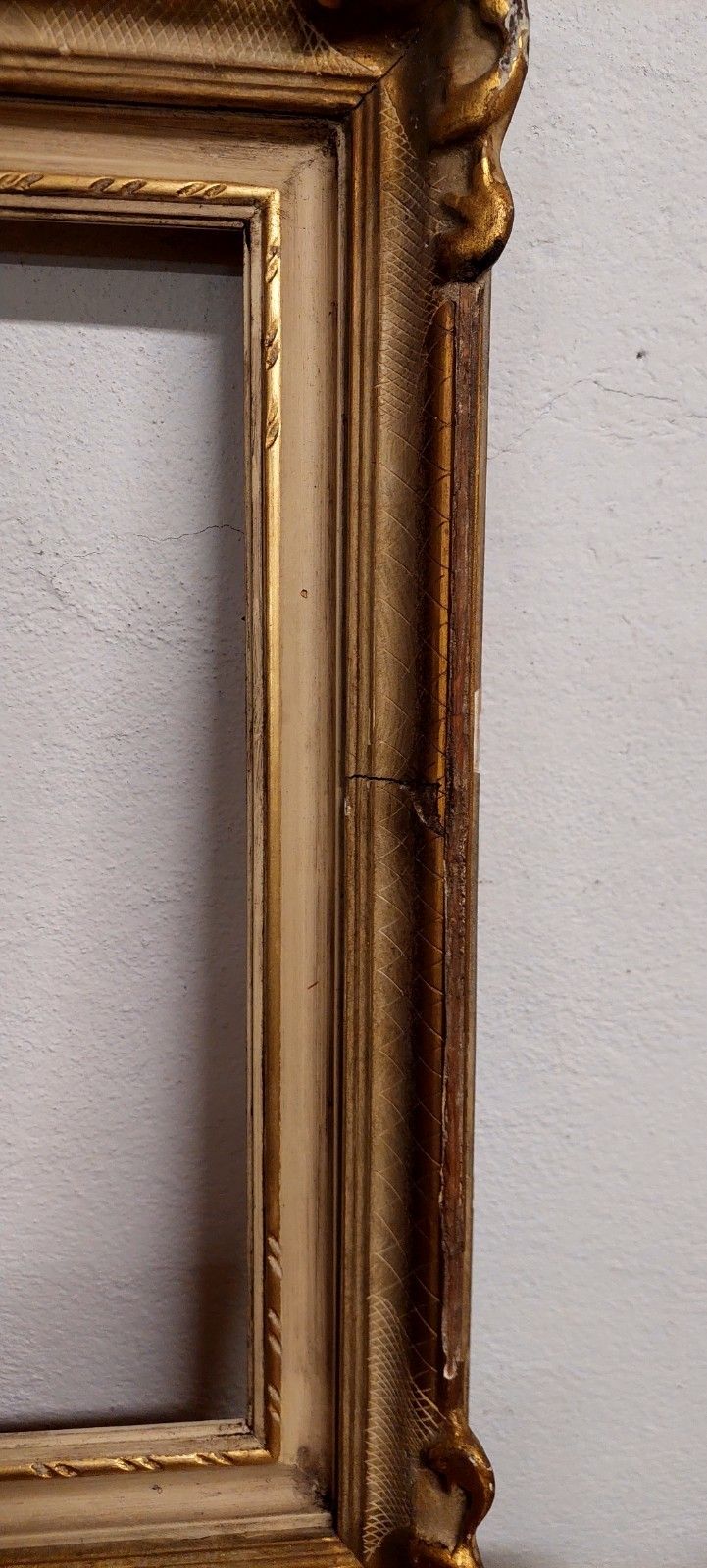 Lacquered And Gilded Wood Frame Early 900s, Italian photo 188.0