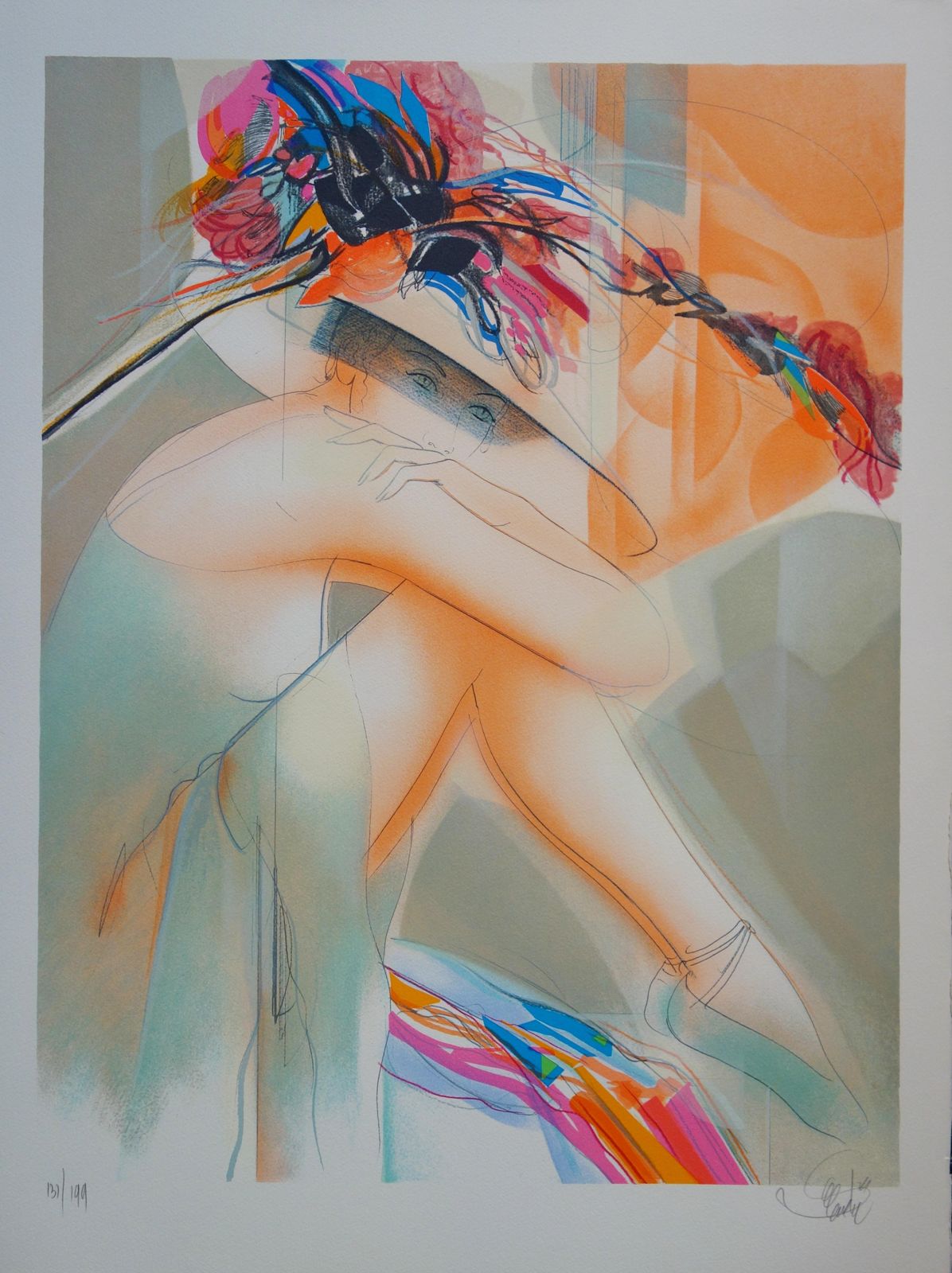 Jean Baptiste Valadiemodern Marilyn   Original Handsigned Lithograph