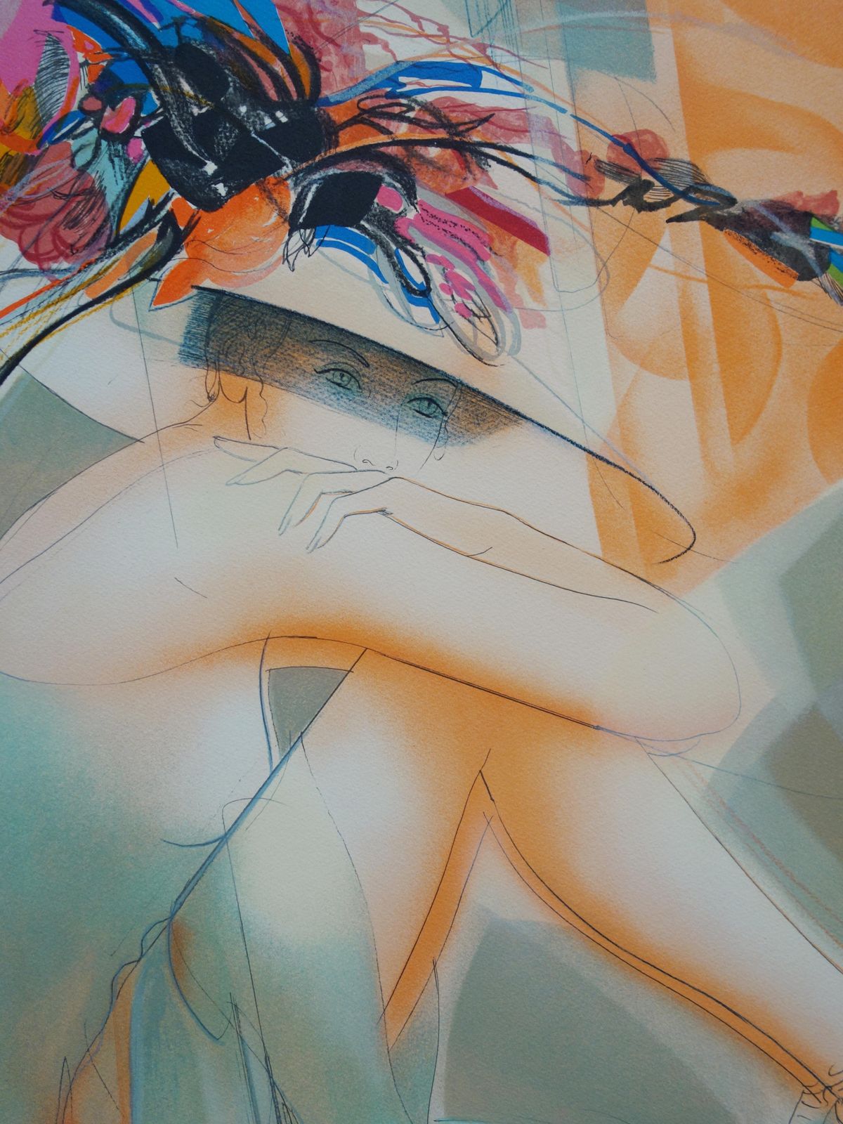 Jean Baptiste Valadiemodern Marilyn   Original Handsigned Lithograph photo Art