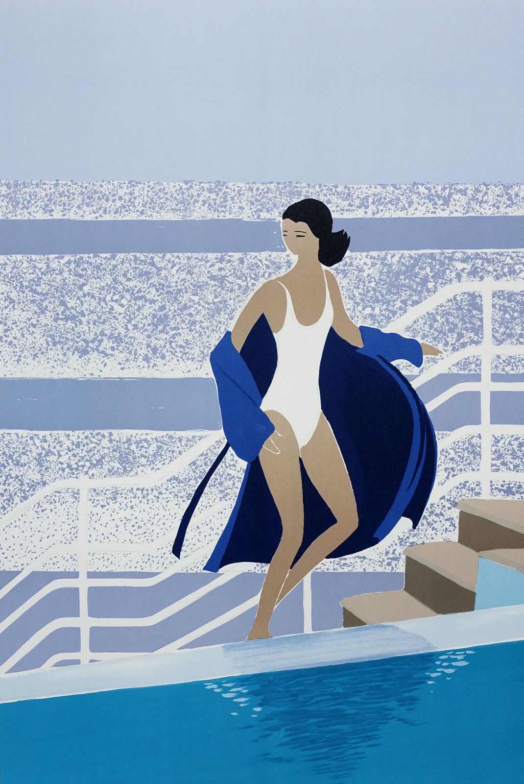 Serge Lassusthalasso At St Malo   Original Lithograph, Handsigned & Ltd /2501982 photo furniture