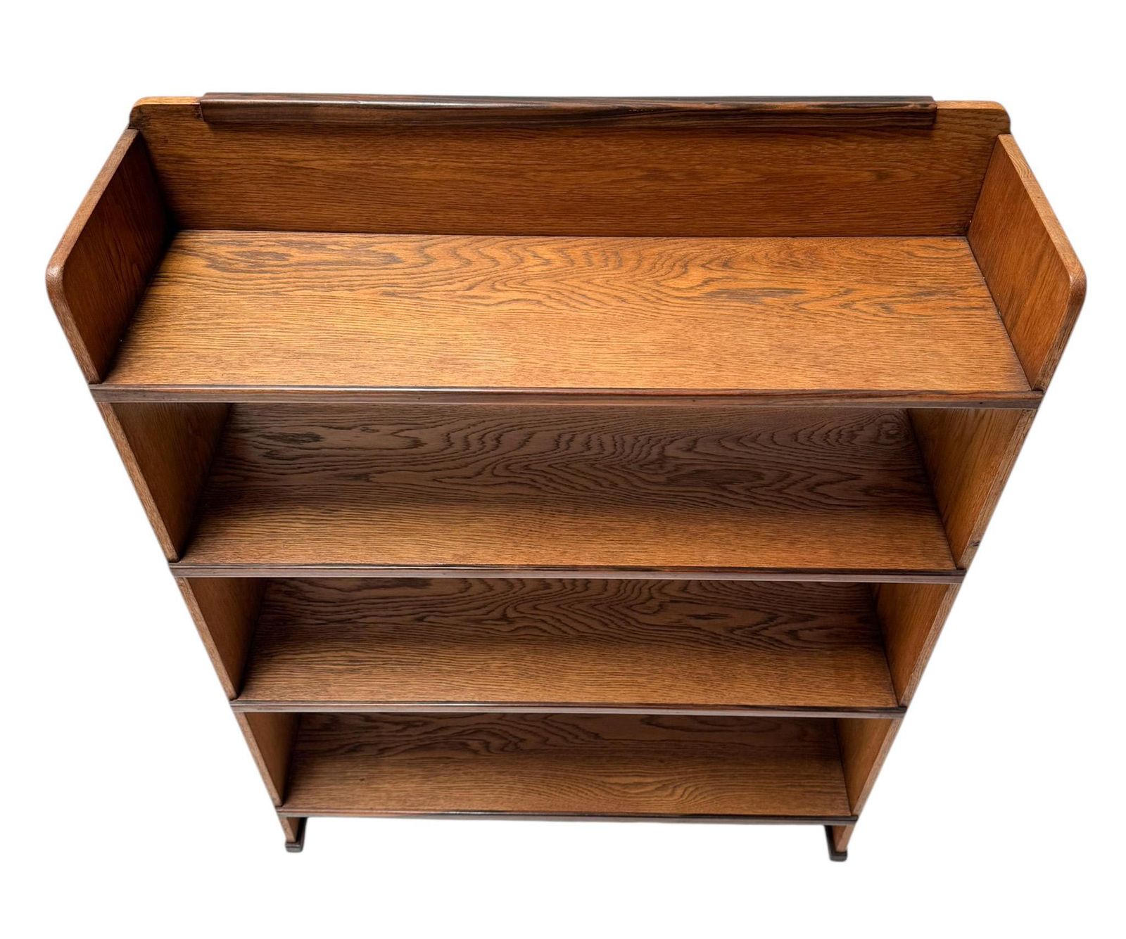 Art Deco Modernist Open Bookcase By P.E.L. Izeren For De Genneper Molen, 1920s photo buy