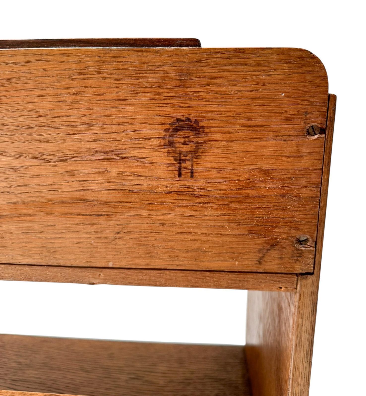 photo for sale Art Deco Modernist Open Bookcase By P.E.L. Izeren For De Genneper Molen, 1920s