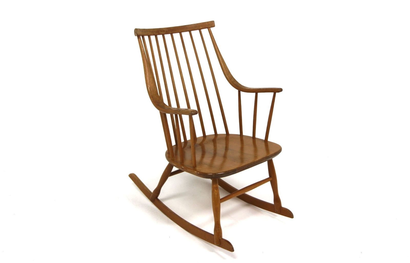 Scandinavian Rocking Chair By Lena Larsson For Nesto, 1960 photo Furniture