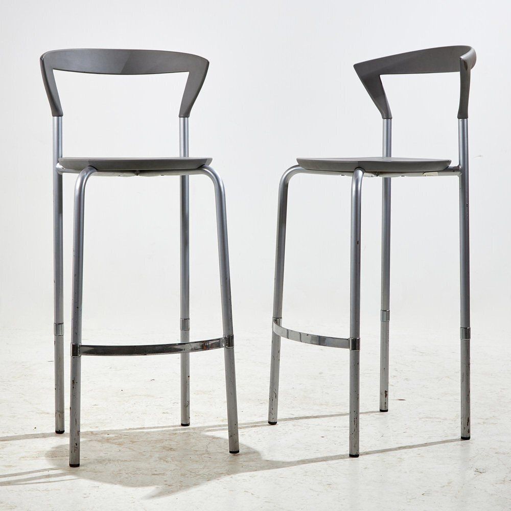 Set Of Opus Bar Stools By Pelikan Design For Bent Krogh