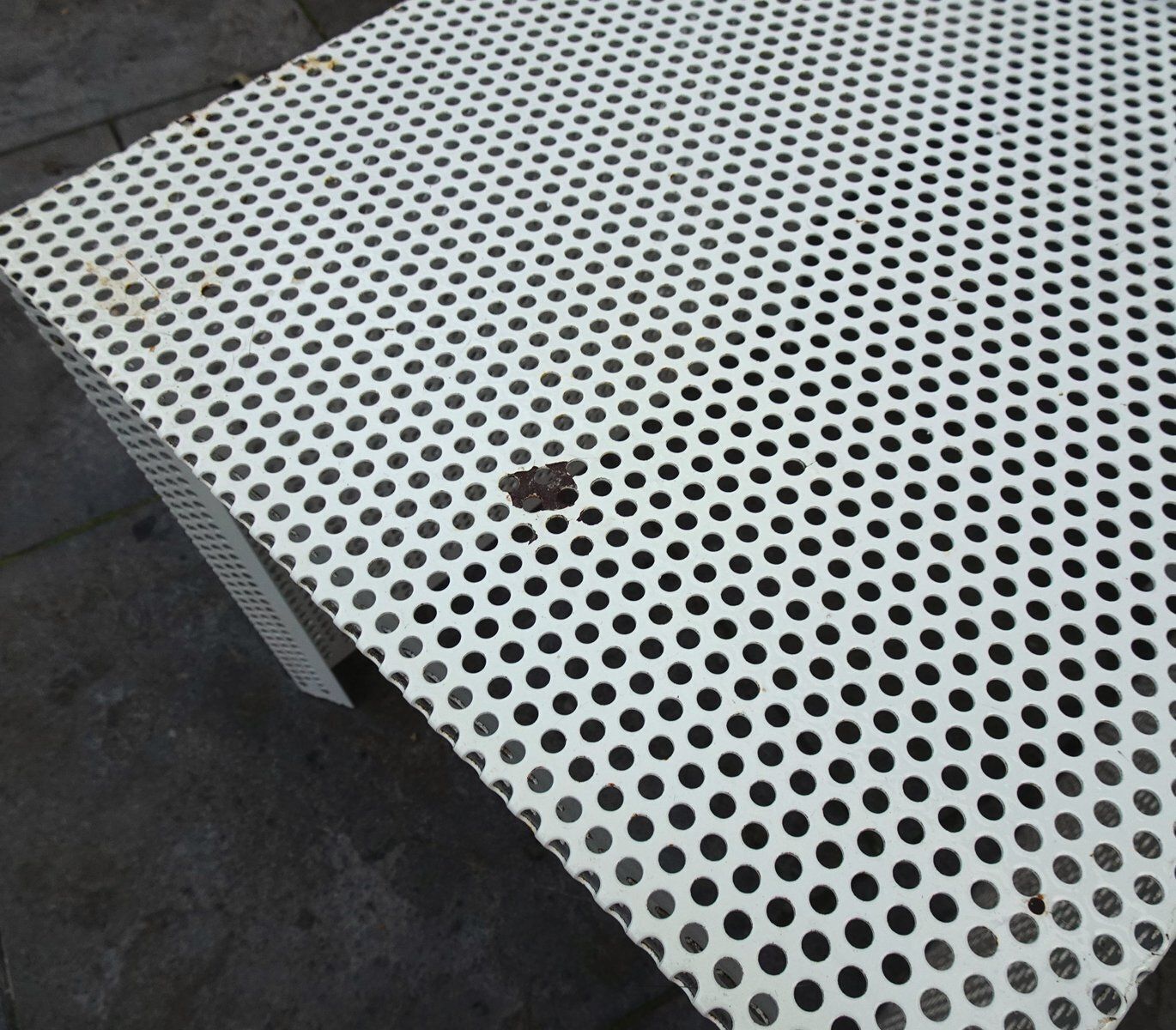 photo for sale Metal Nesting Tables In The Style Of Mathieu Mategot, 1960s, Set Of 3