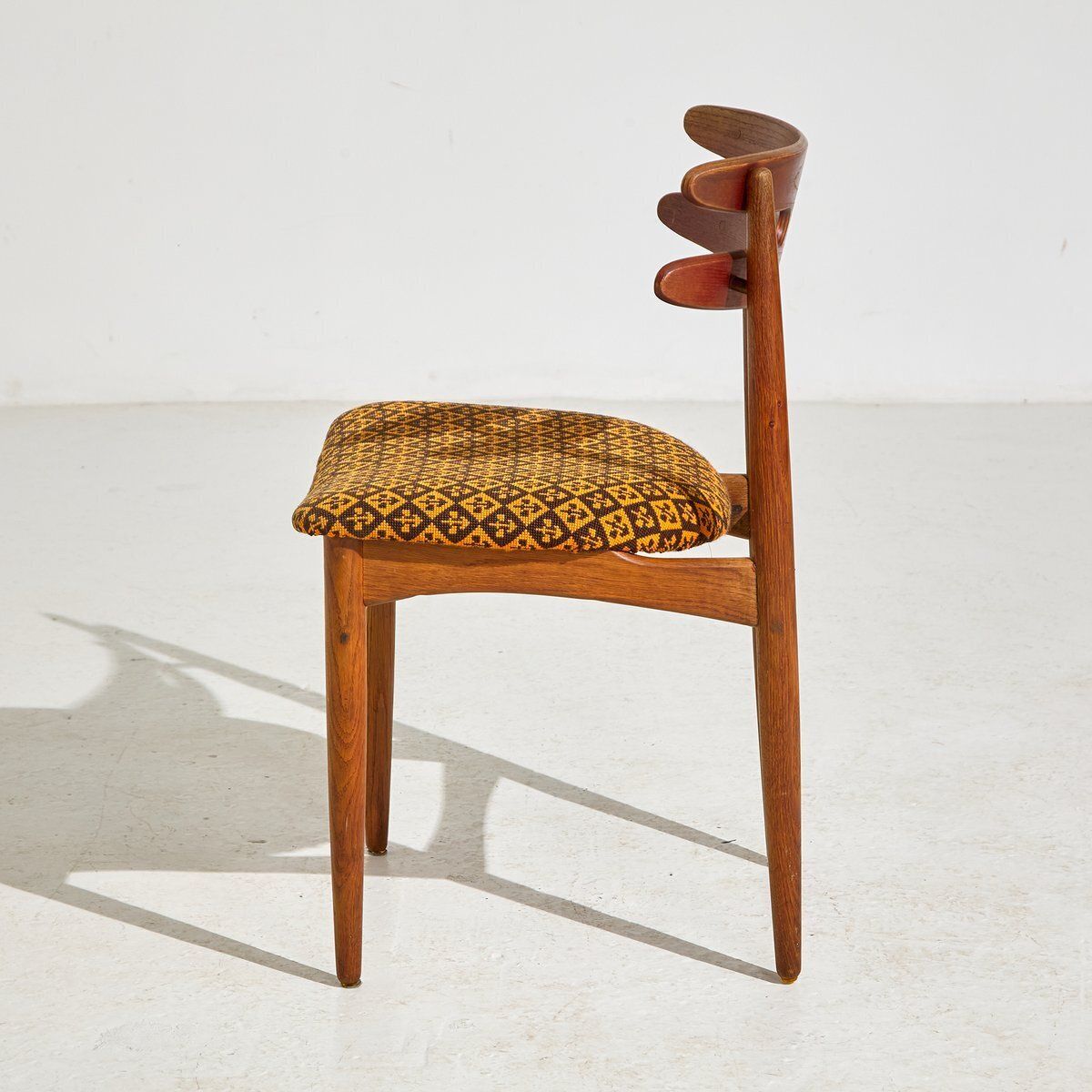 Teak Model 178 Dining Chair By Johannes Andersen For Bramin, 1960s photo for sale