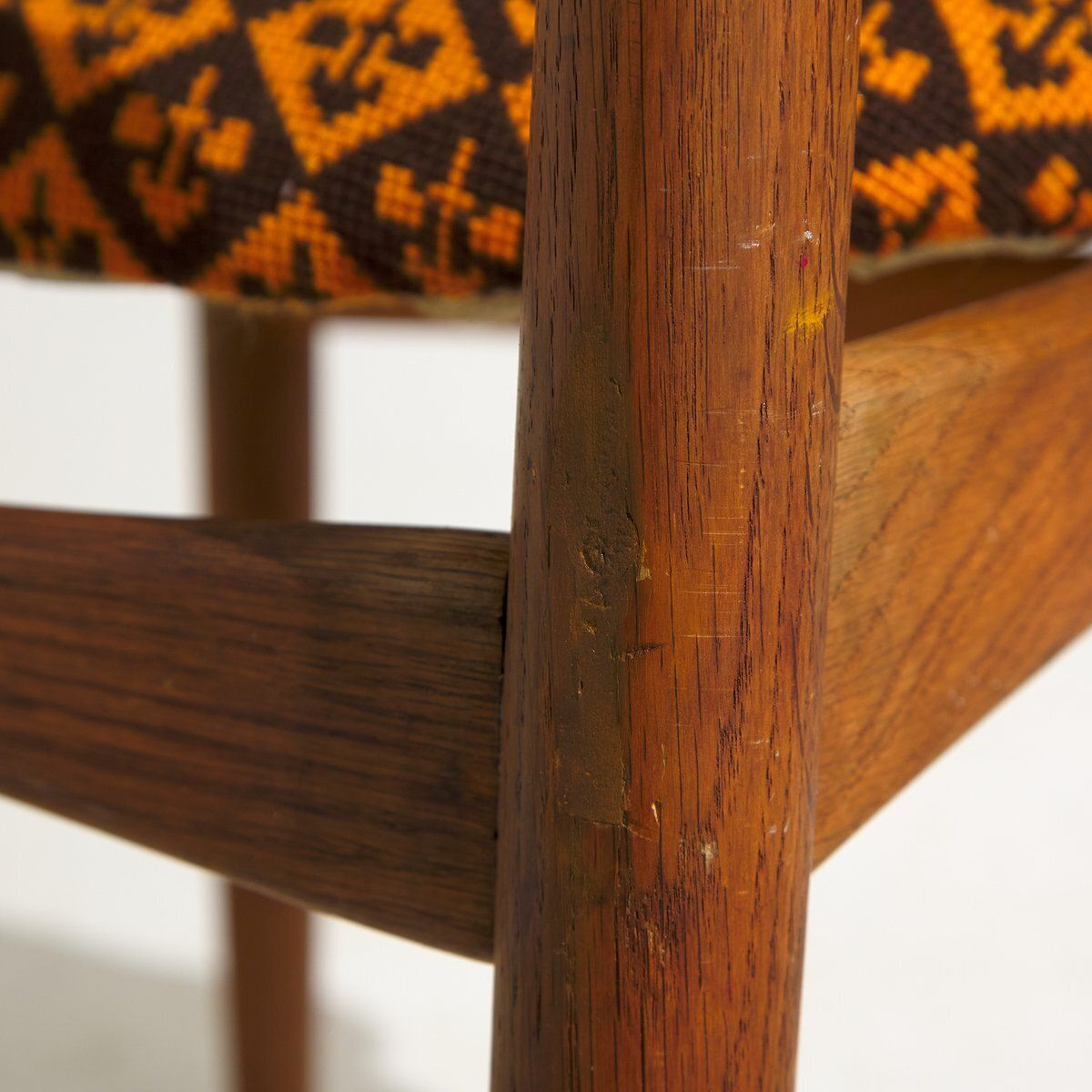 Teak Model 178 Dining Chair By Johannes Andersen For Bramin, 1960s photo vintage