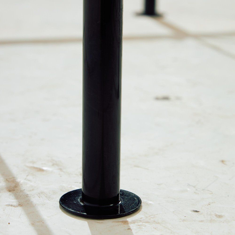 photo vinterior Metal And Glass Coffee Table By Niels Bendtsen