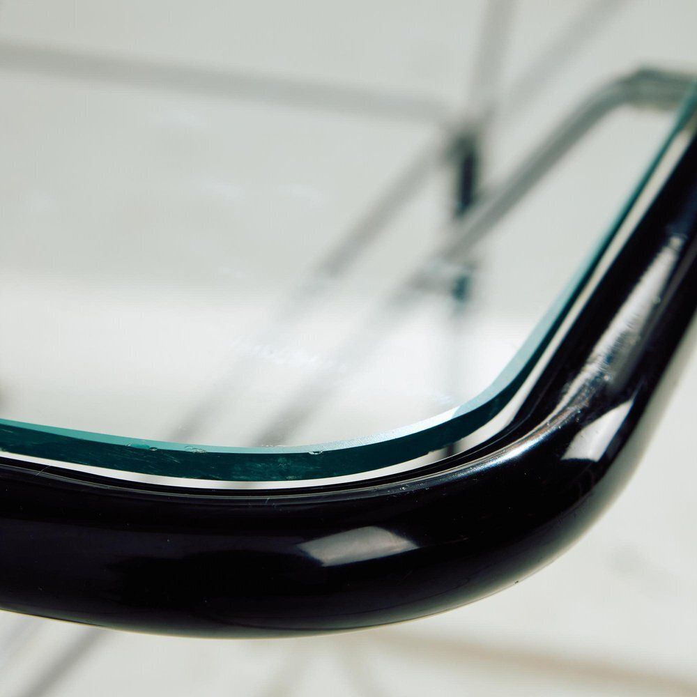 photo buy Metal And Glass Coffee Table By Niels Bendtsen
