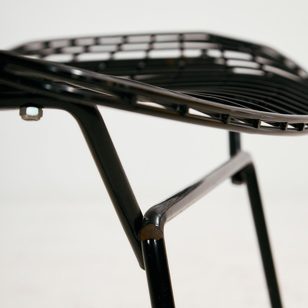 3070.0 Set Of Bird Chair And Ottoman By Harry Bertoia For Knoll photo