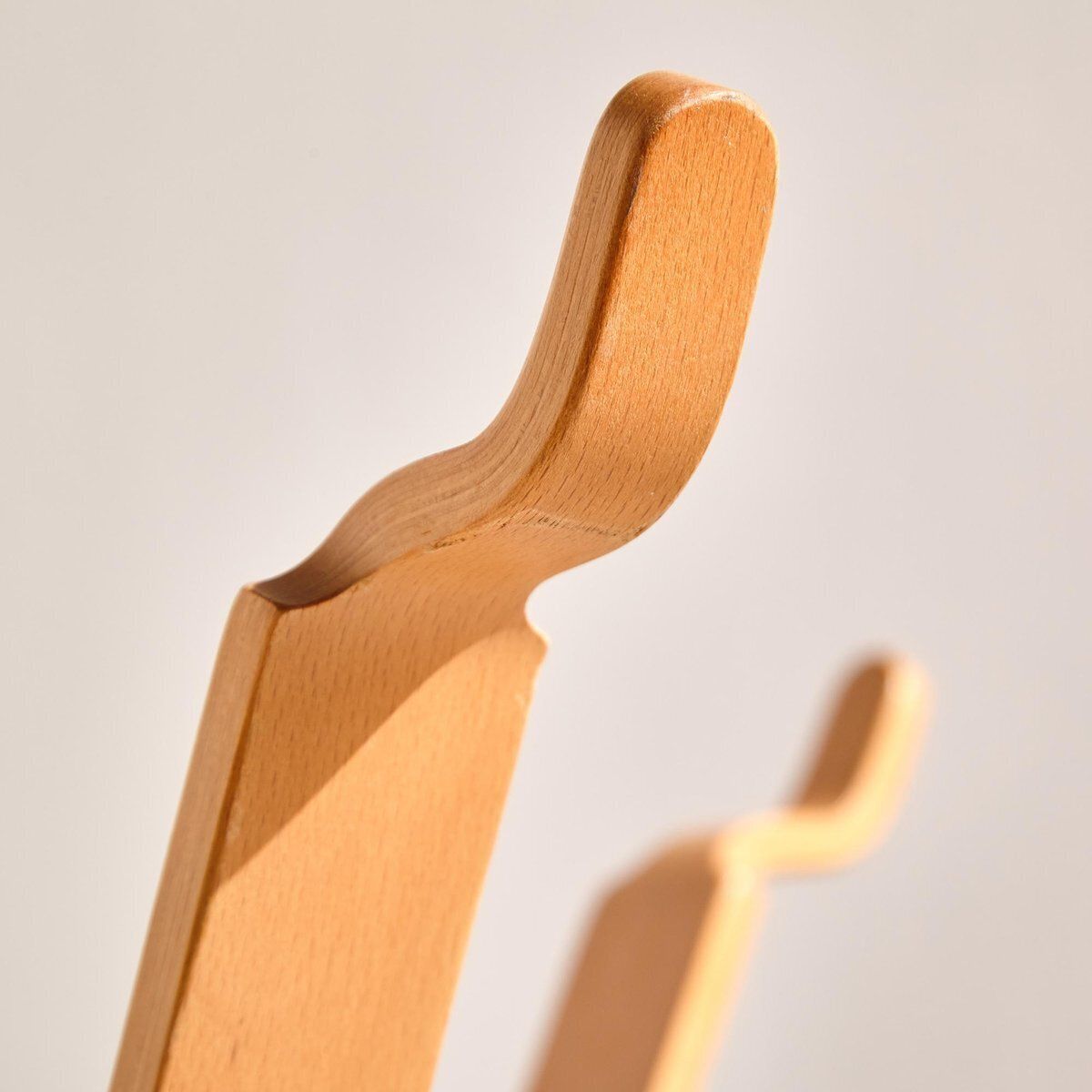 Beech Coat Stand By Søren Nissen & Ebbe Gehl For Aksel Kjersgaard, 1960s photo vinterior
