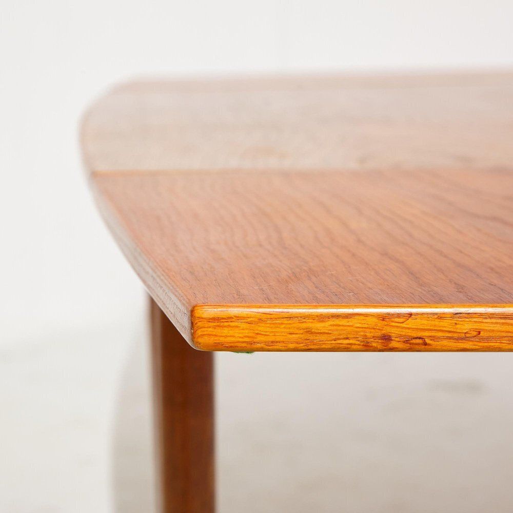 Teak & Oak Dining Table By Poul M. Volther For Fdb, 1960s photo buy