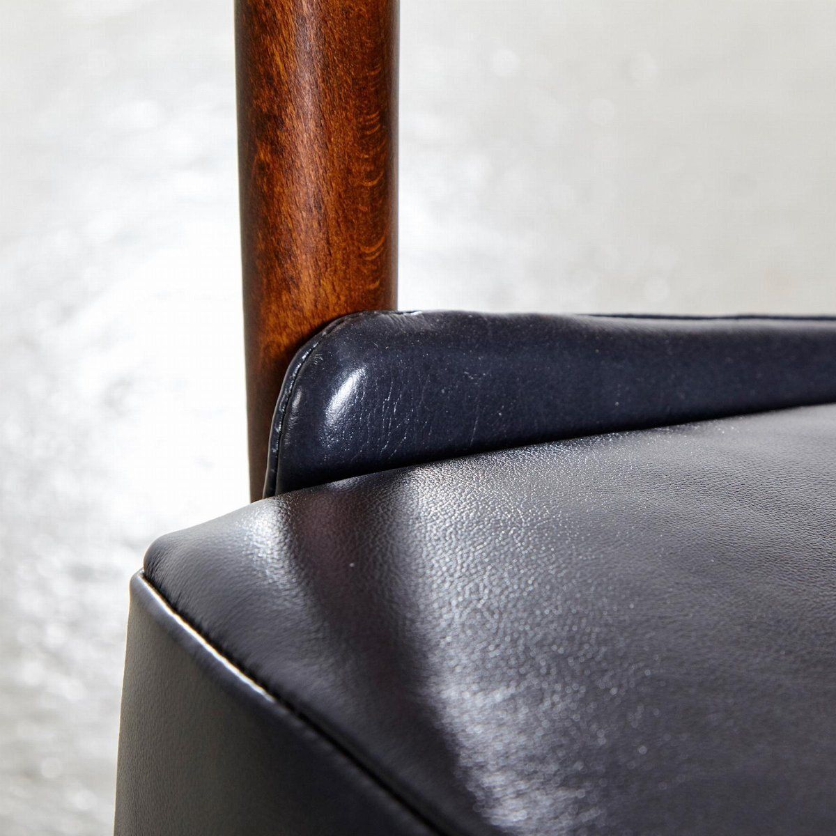 Lounge Chair With Footrest By Ib Kofod Larsen photo vintage
