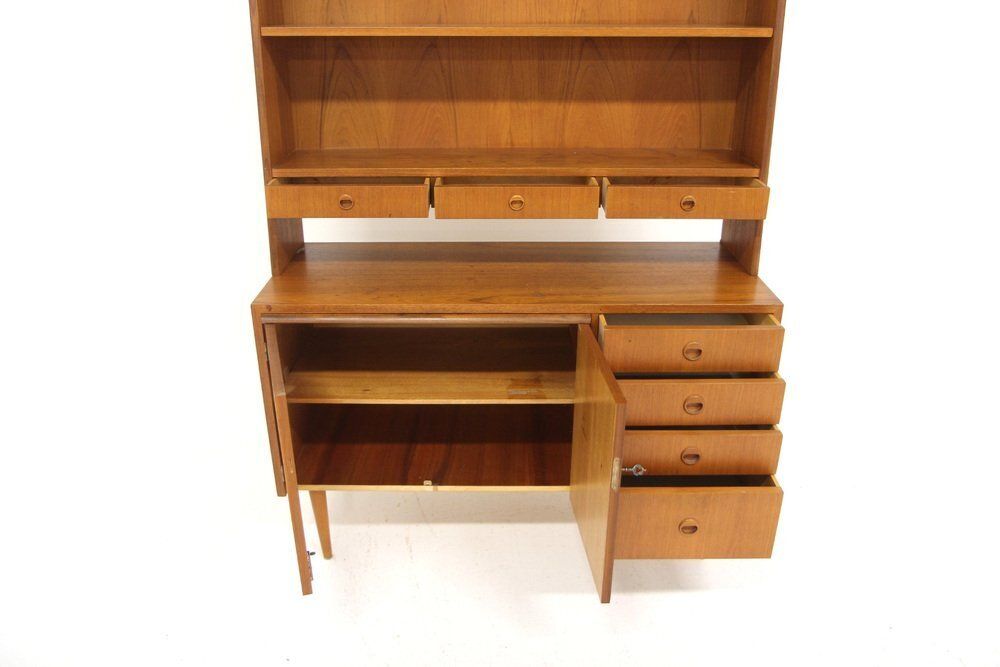 Teak Secretary Desk, Sweden, 1960 photo Furniture