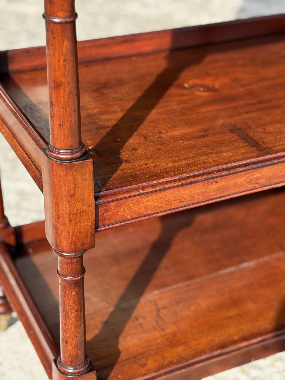 Early 19th Century George IV Period Mahogany Whatnot Music Stand photo 2600.0