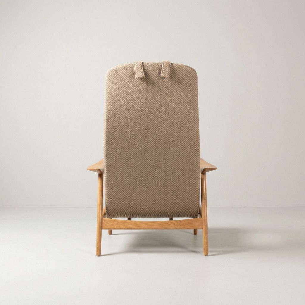 Alf Svensson “Contour” Reclining Armchair For Dux, 1960s, Sweden photo Furniture