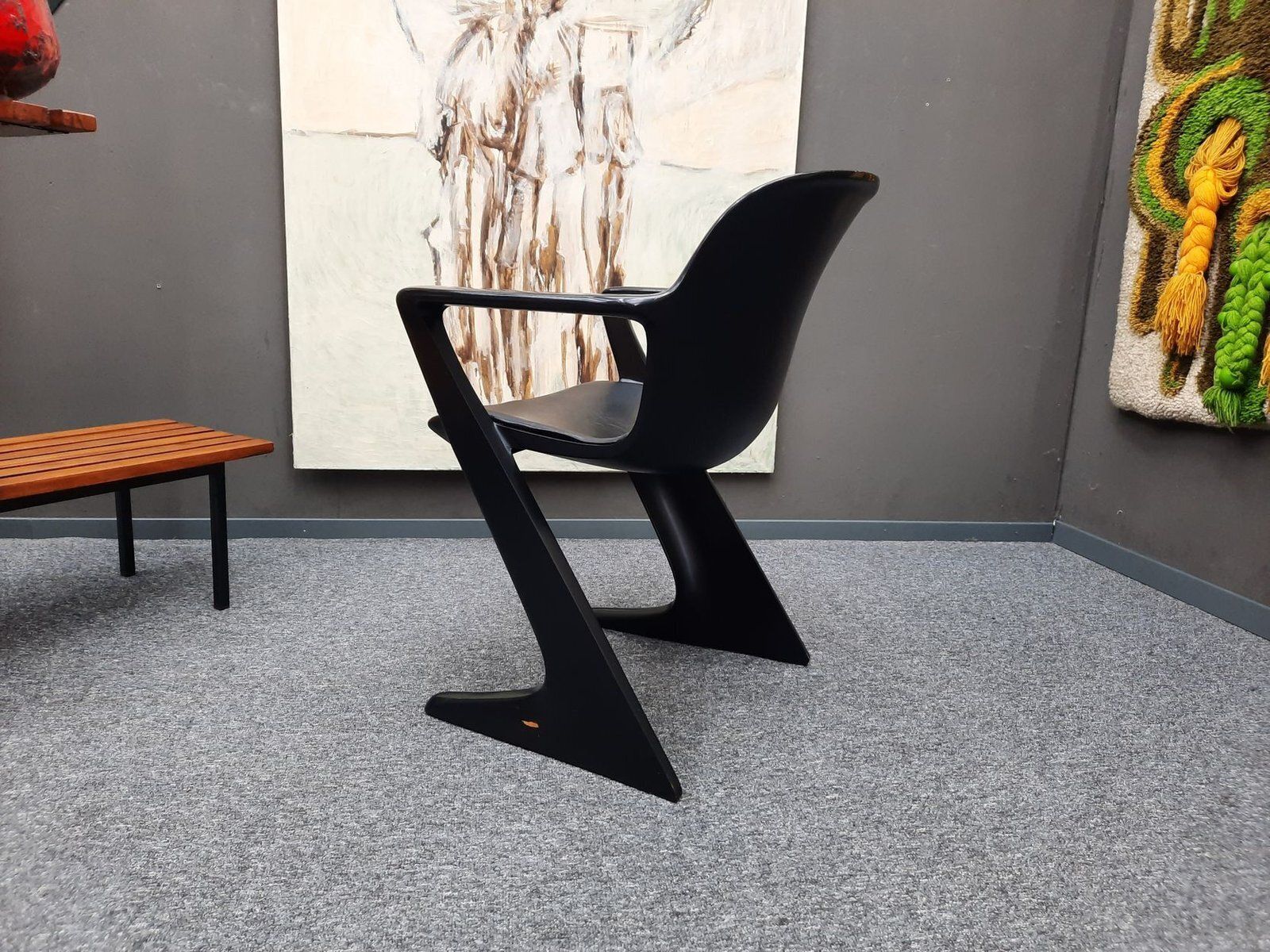 Kangaroo Z Chair By Ernst Moeckl & Siegfried Mehl For Horn Collection, 1960s photo buy