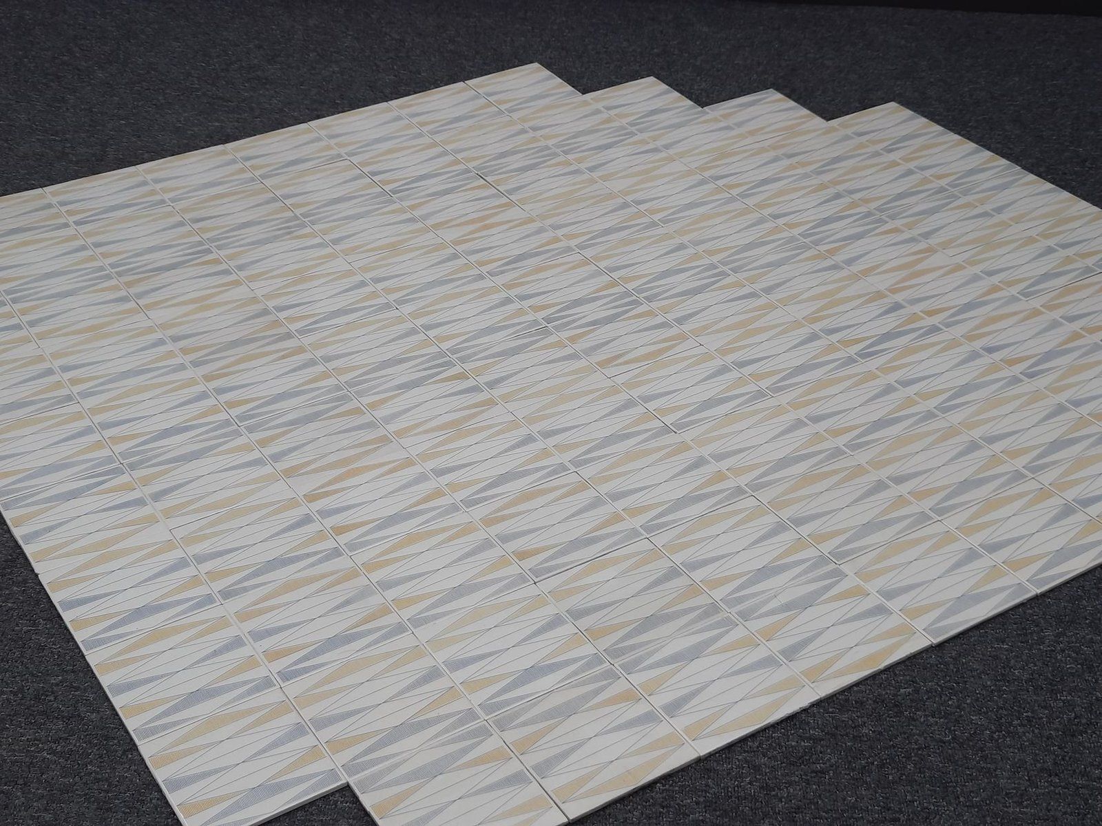 Wall Tiles By Gio Ponti For Richard Ginori, 1950s, Set Of 130 photo vinterior