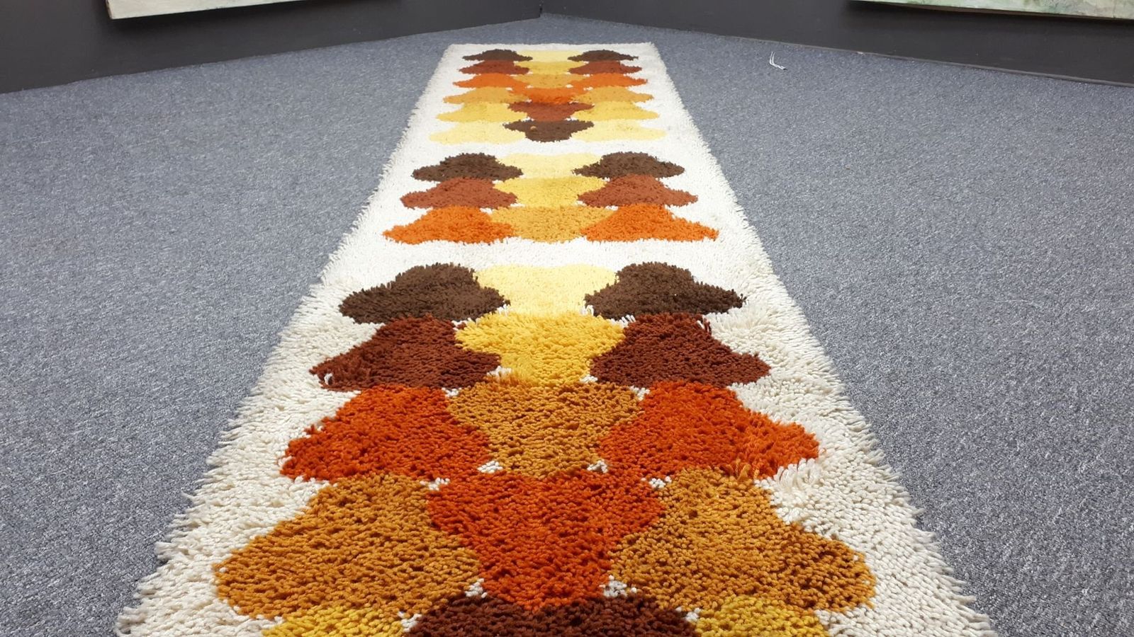 Vintage Pop Art Rug By Desso, 1970s photo vinterior