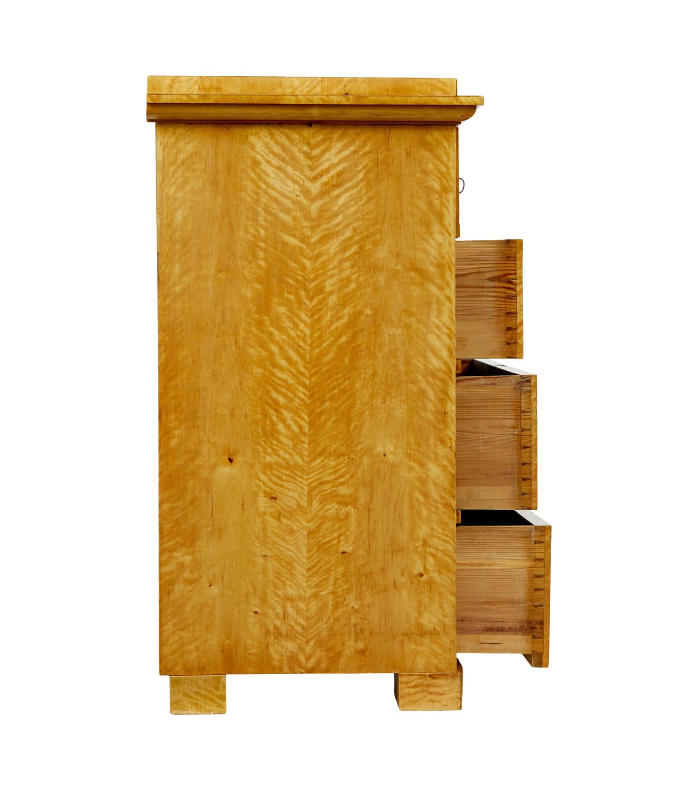 19th Century Swedish Biedermeier Secretaire Chest Of Drawers photo vinterior