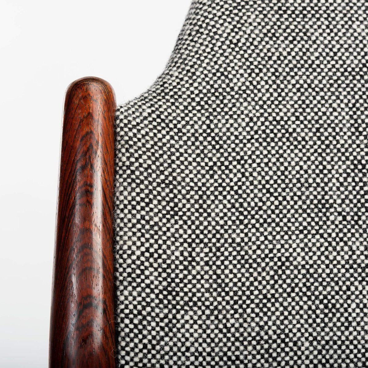 Rosewood No. 62 Dining Chairs Attributed To Arne Vodder For Sibast, 1960s, Set Of 8 photo vinterior