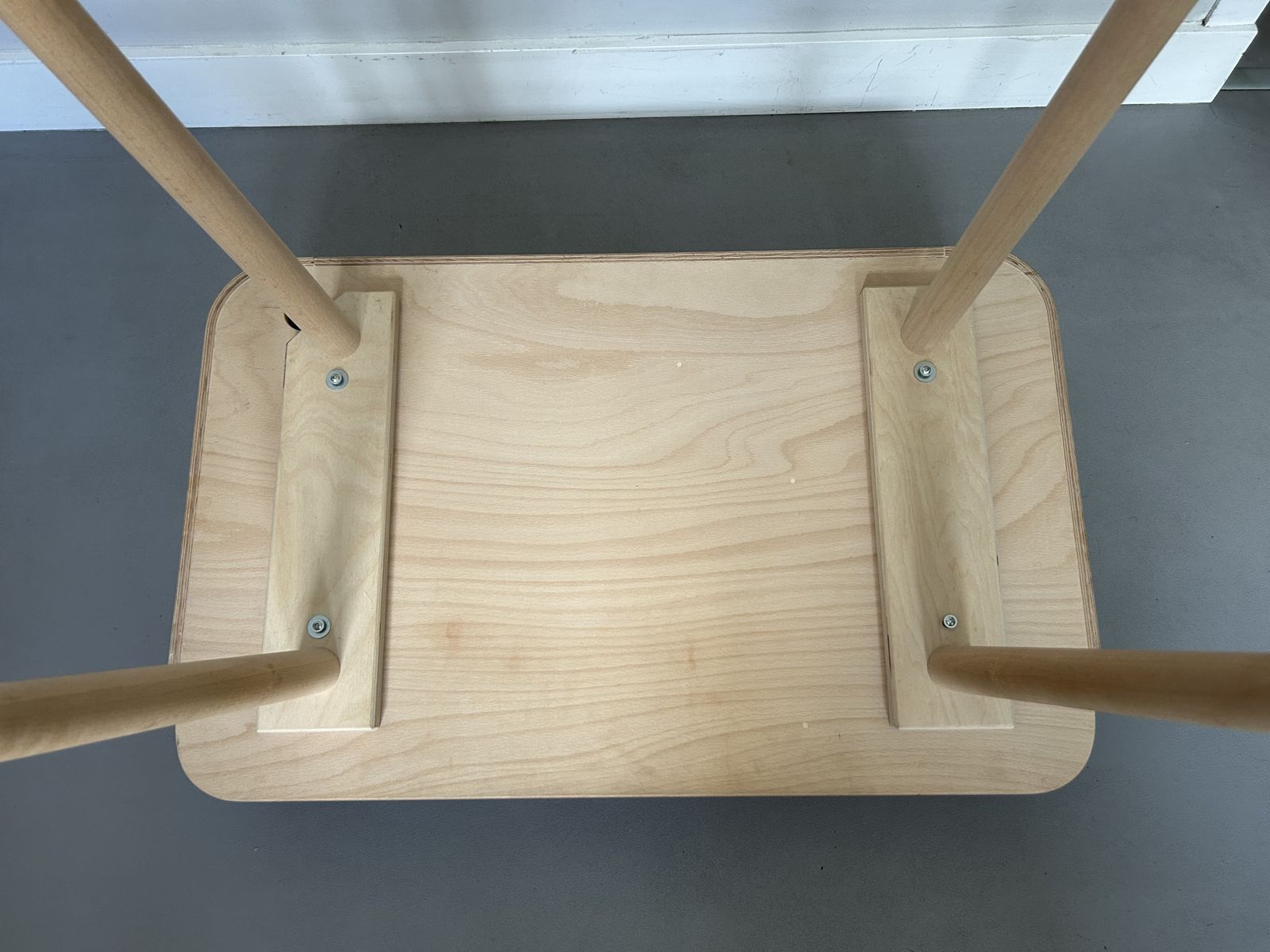 Eva Craenhals Folded Plywood And Beech Tonton Desk photo vinterior