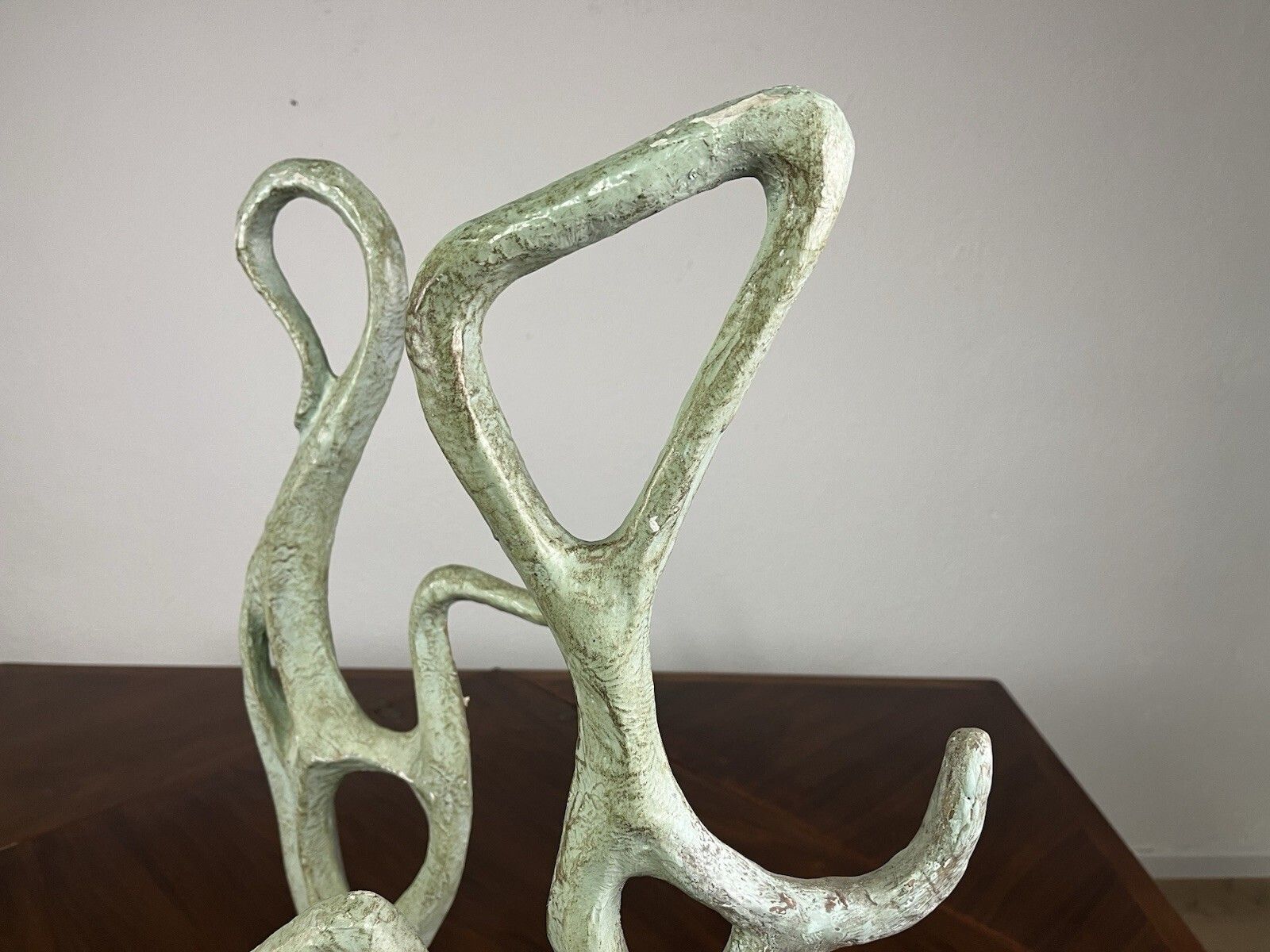 Set Of Three 50’s Vintage Design Papier Mache Sculptures photo vintage