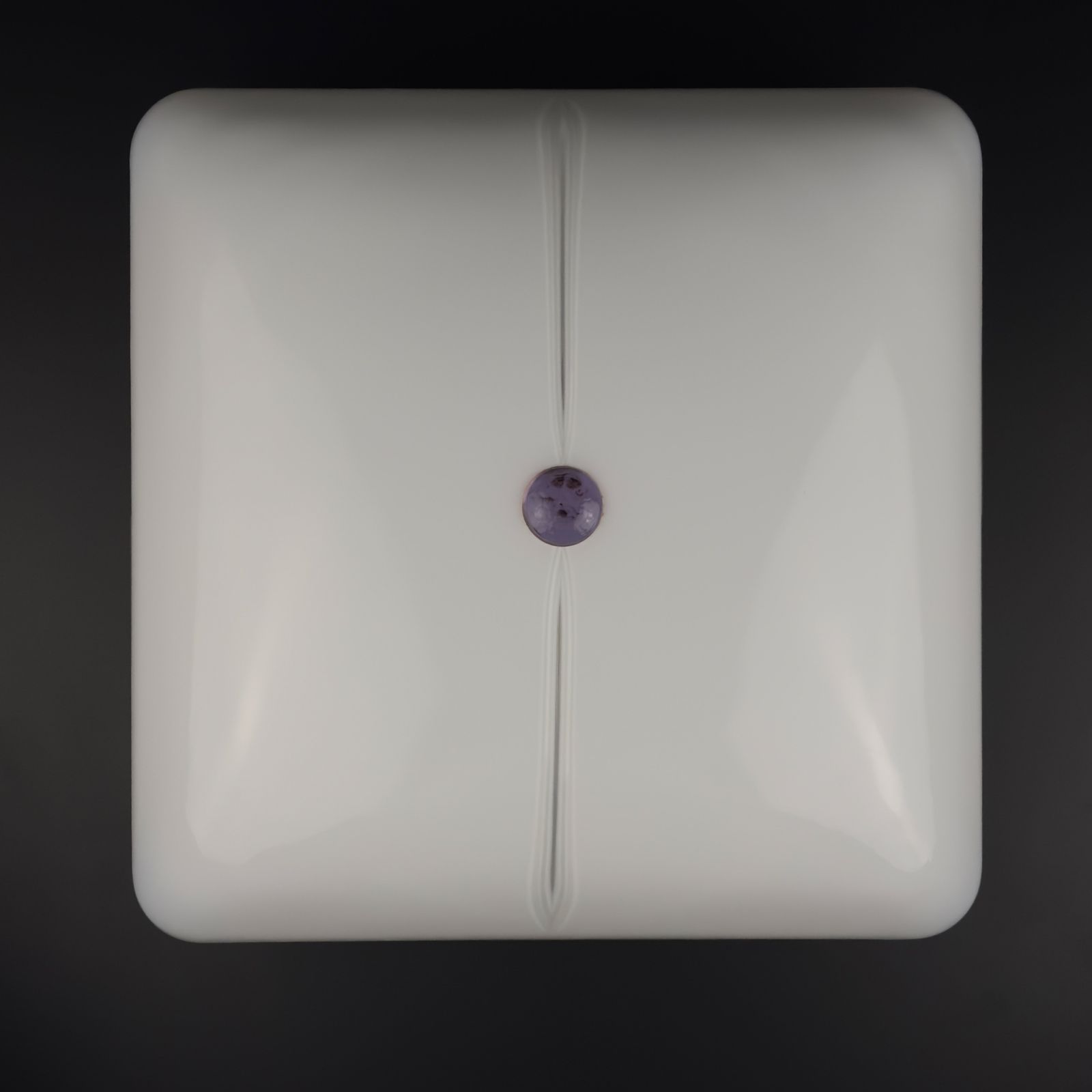 photo buy Mid Century Murano Ceiling Lamp Vetreria De Majo, Italy 1970s