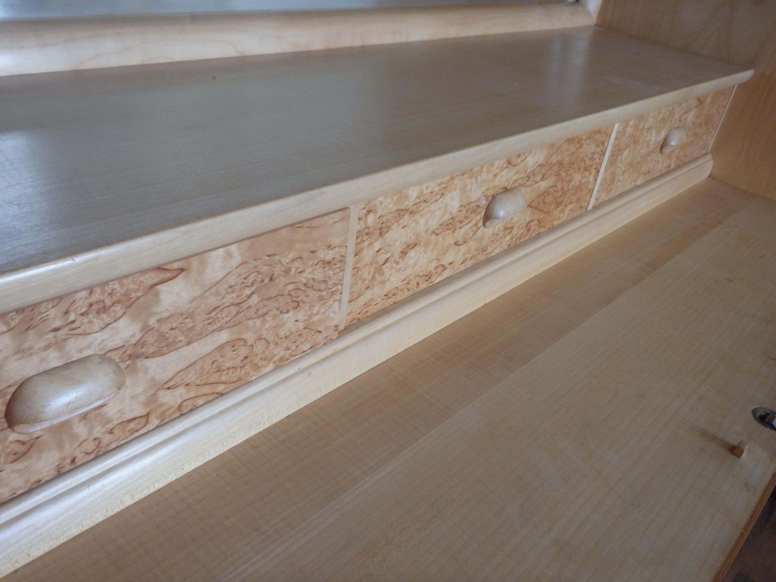photo for sale Beautiful Chest Of Drawers With Upper Cabinet And Mirror