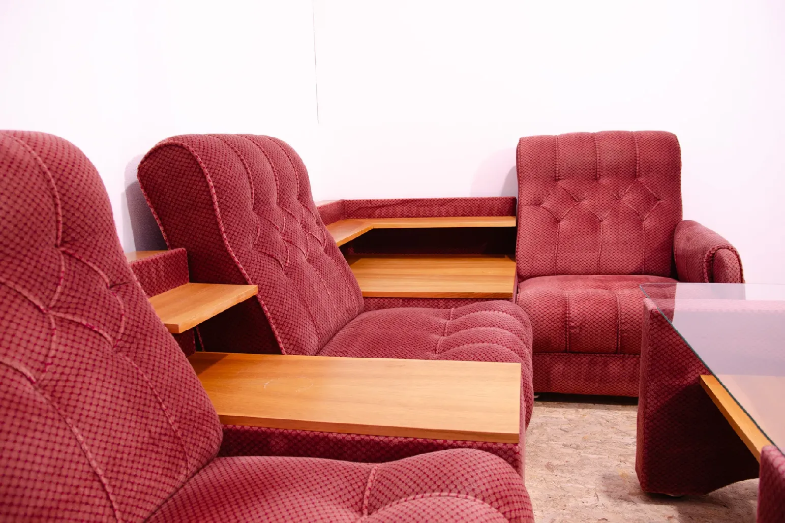 Eastern Bloc Vintage Living Room Set, 1980s, Czechoslovakia photo buy