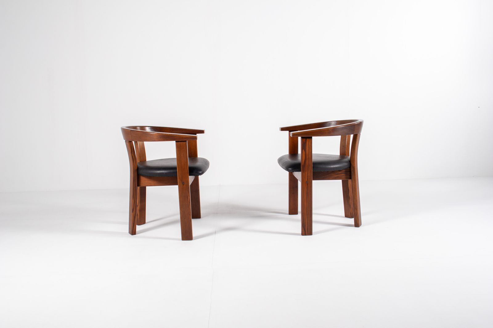 Set Of 6 Dining Chairs By Lars Gangsø, Denmark, 1970s photo Furniture